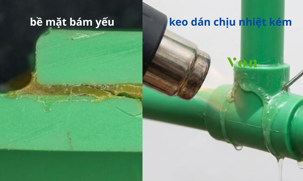 đặc điểm keo dán ống nhựa chịu nhiệt ppr