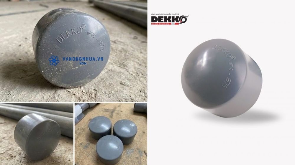 địa chỉ mua Bịt UPVC Dekko hệ mét