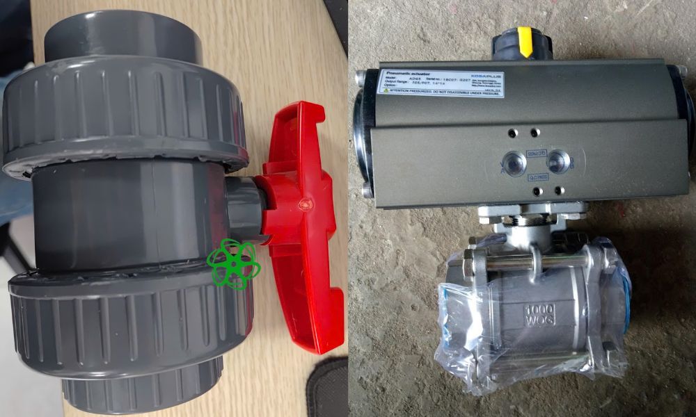 điều khiển van bi dn40