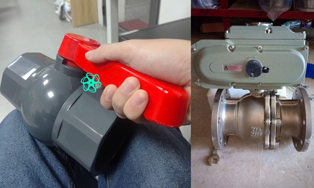 điều khiển van bi dn80