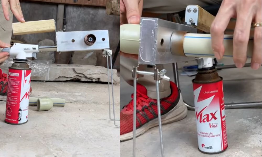 hàn nhiệt thủ công thay vì keo dán ống nhựa chịu nhiệt ppr