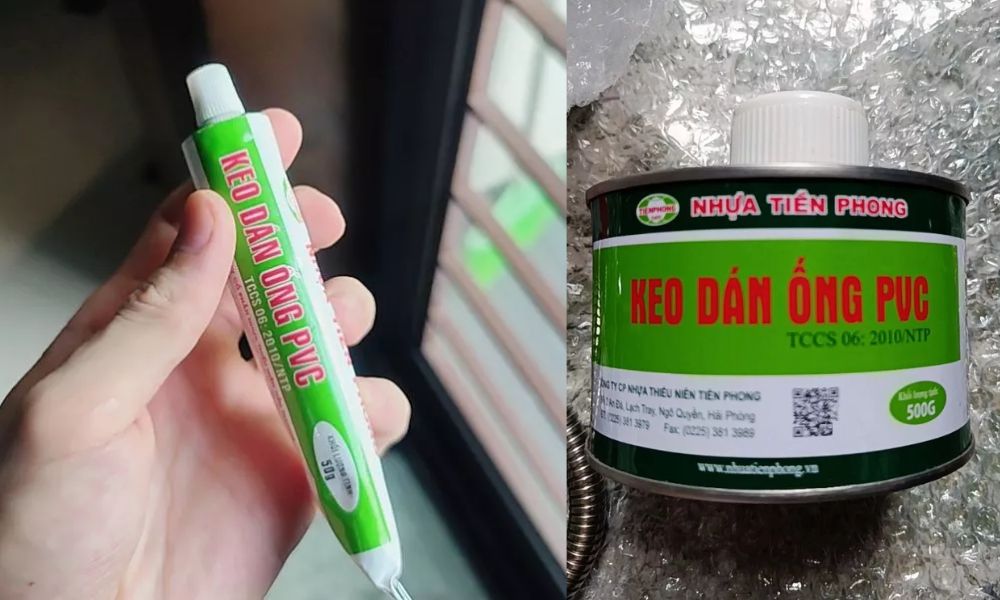 keo dán ống nhựa tiền phong
