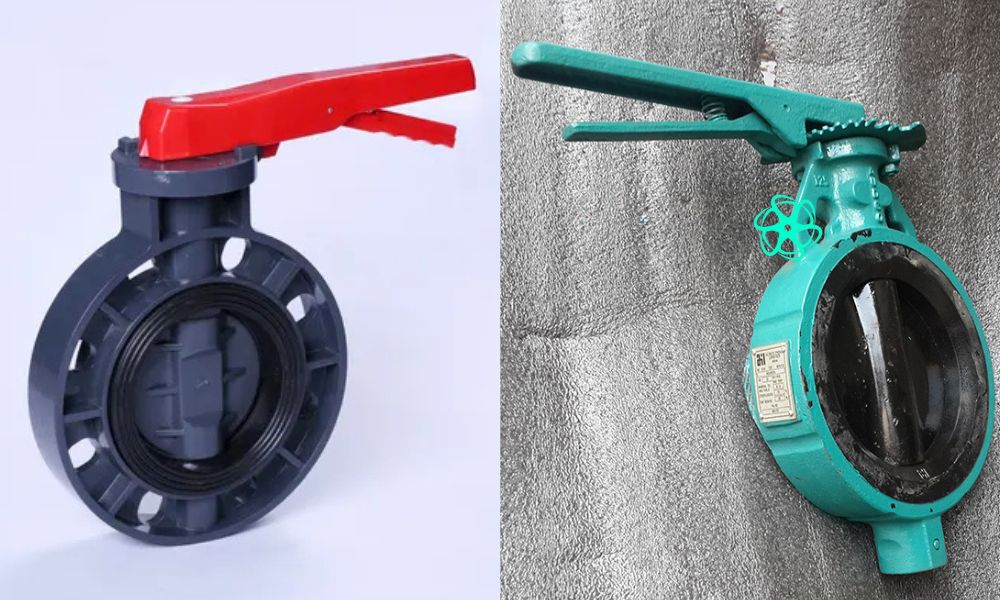 kết nối van bướm dn125