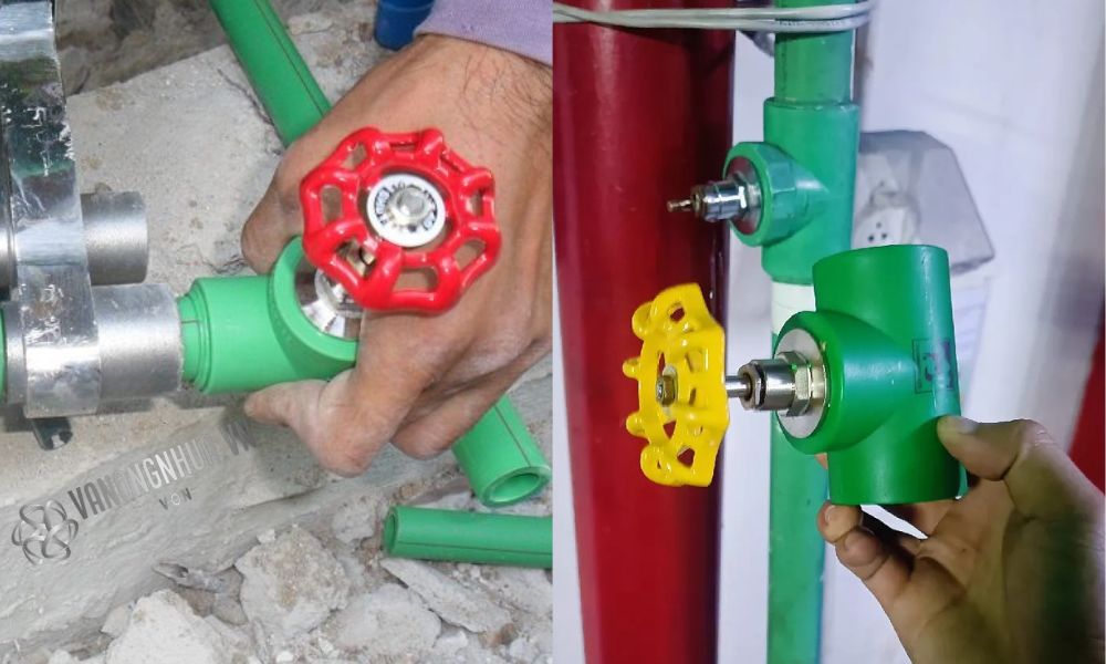 kết nối van ppr 40