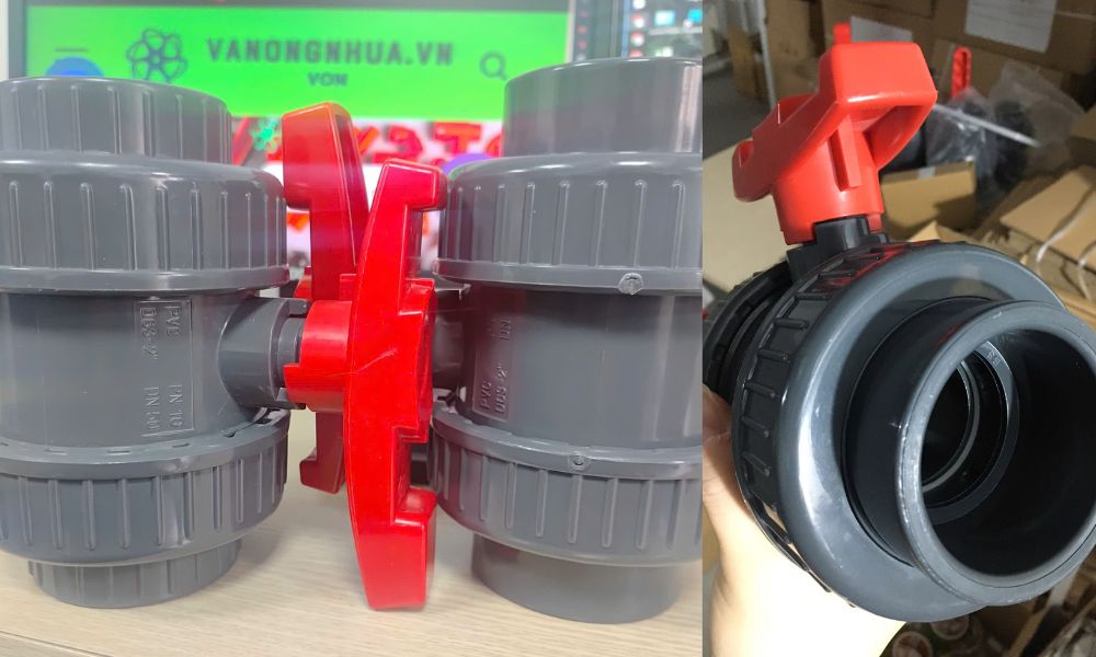 kho van bi dn50 nhựa