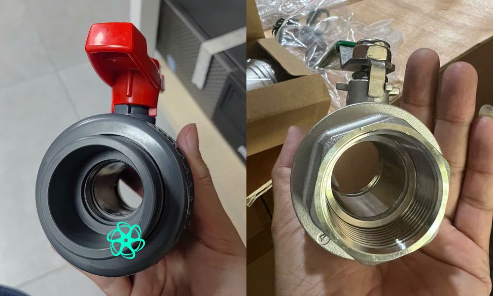 kiểu kết nối van bi dn32