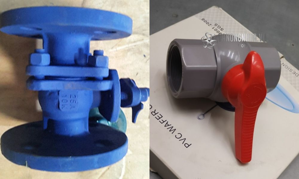 kiểu kết nối van bi