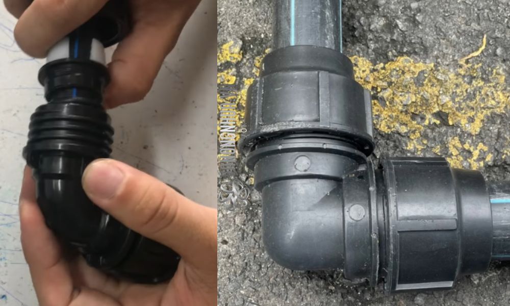 lắp đặt cút ngàm dekko hdpe