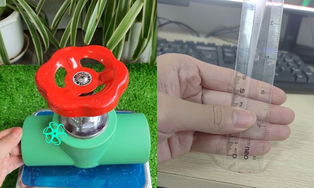 luồn tay van khóa ppr d50