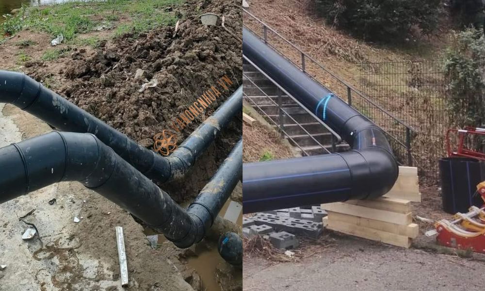 nối góc hàn dekko hdpe nông nghiệp dân dụng