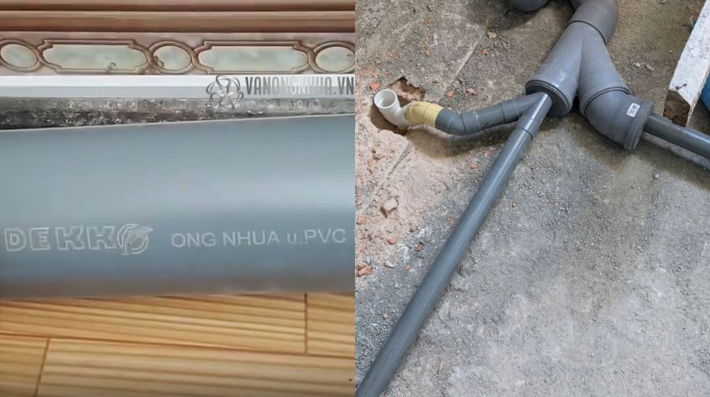ống nhựa upvc dekko hệ inch là gì