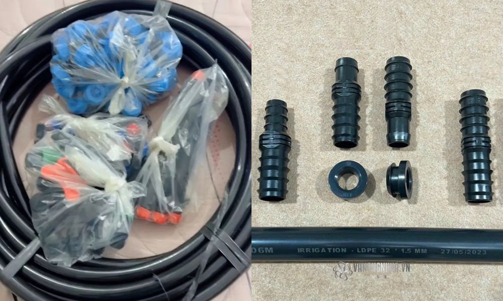 phụ kiện đi kèm ống ldpe 32mm