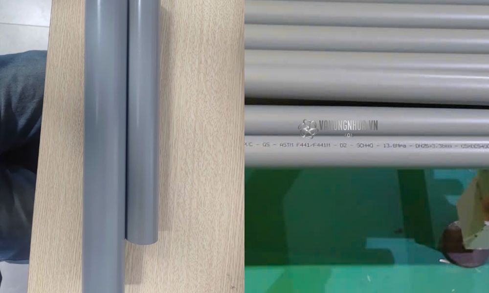 tiêu chuẩn ống cpvc gs công nghiệp