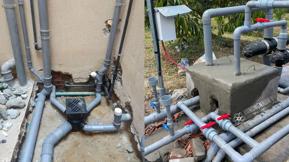 ứng dụng ống nhựa upvc dekko hệ inch