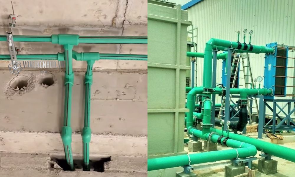 ứng dụng ống ppr dekko pn20