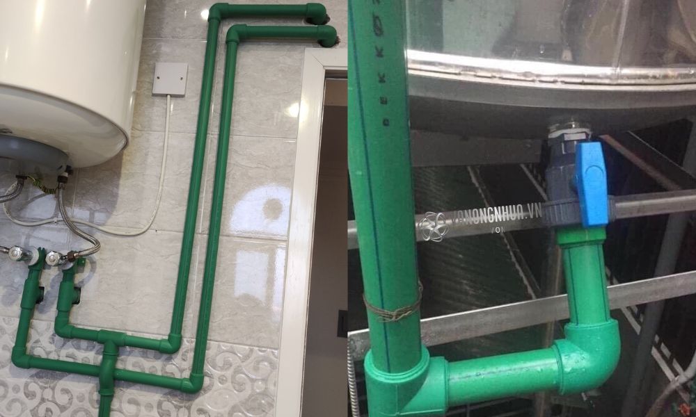 ứng dụng ống ppr dekko