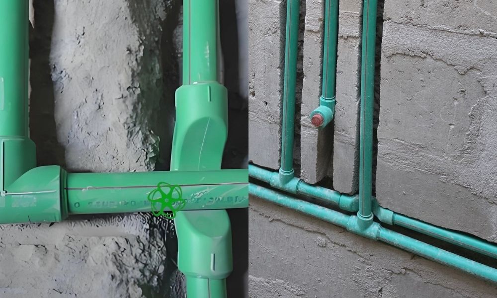 ứng dụng ống tránh ppr dekko