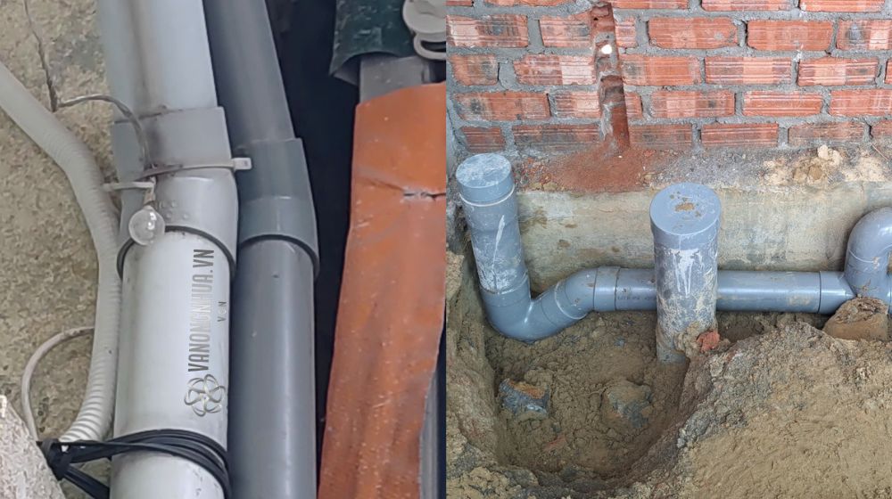 ứng dụng ống upvc dekko hệ thoát nước
