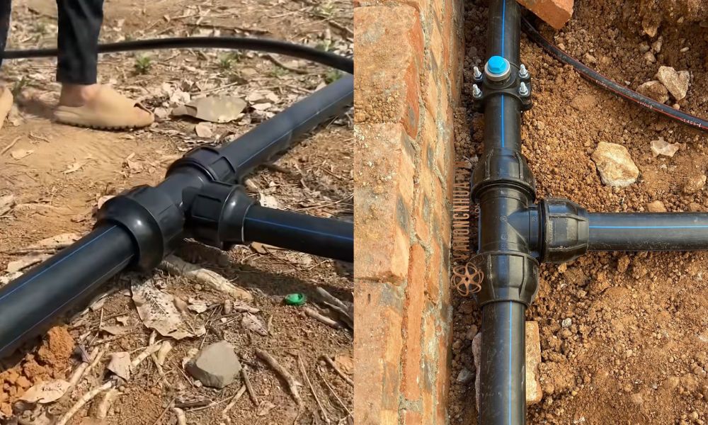 ứng dụng tê dekko hdpe