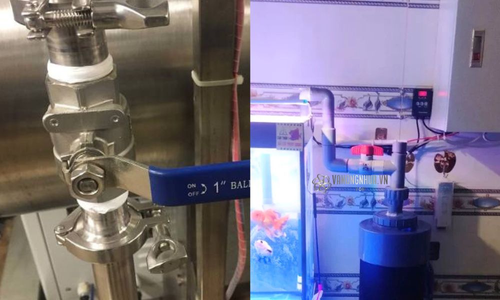 ứng dụng van bi dn25