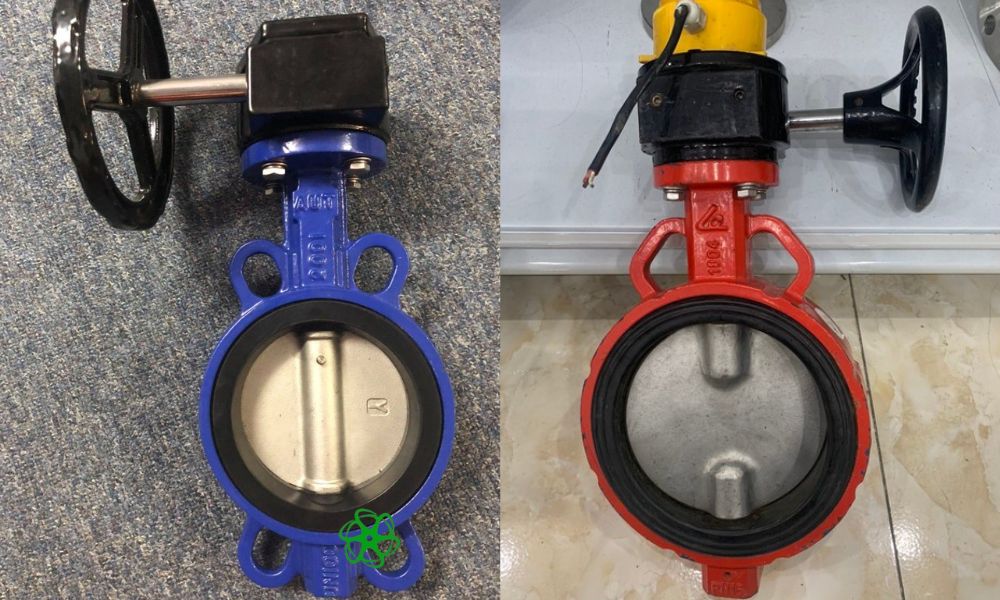 van bướm dn100 gang