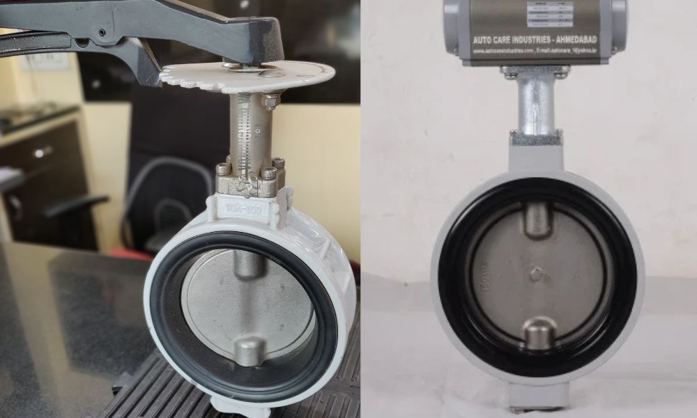 van bướm dn100 nhôm