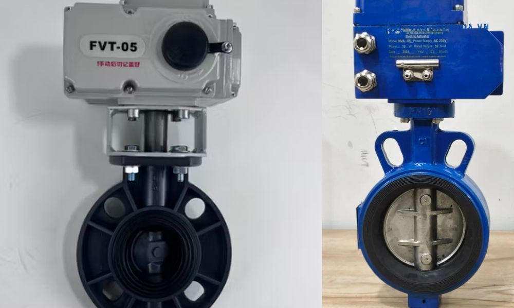 van bướm dn50 điện