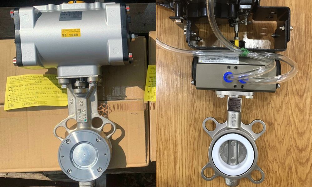 van bướm dn50 inox