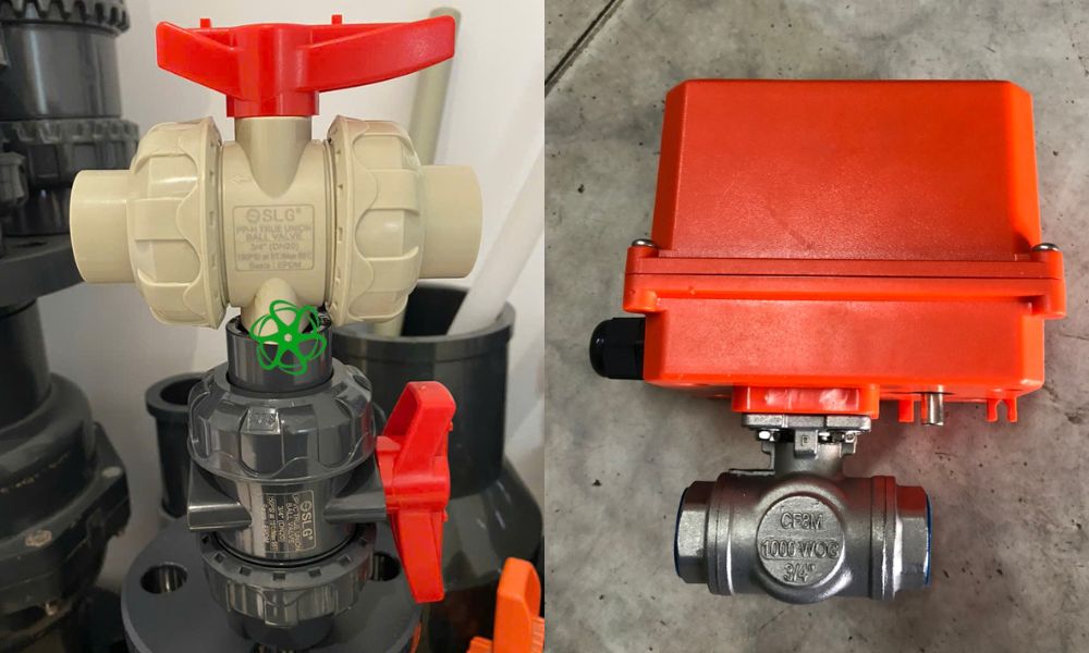 vận hành van bi dn20