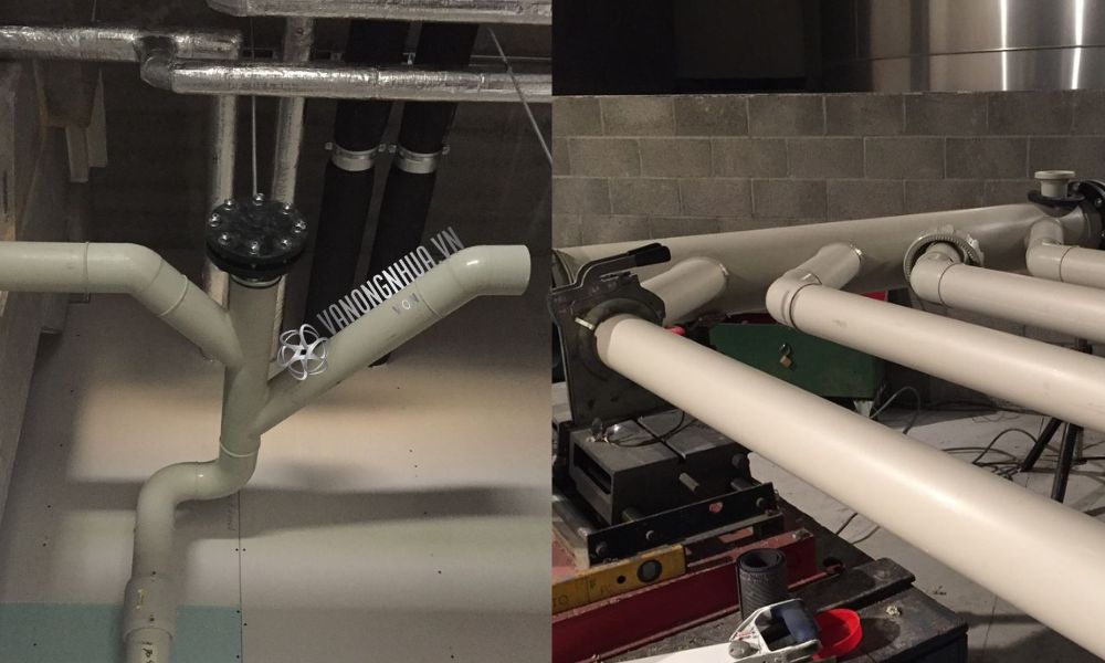 áp dụng chếch ống nhựa pph