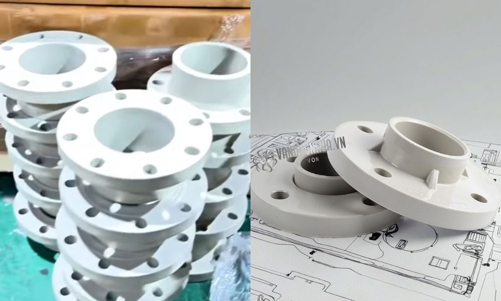 chọn tiêu chuẩn mặt bích nhựa pph