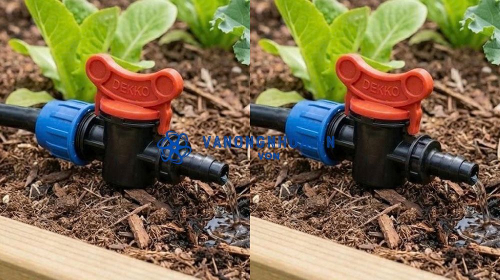 đặc điểm nhận diện van LDPE nhỏ giọt Dekko
