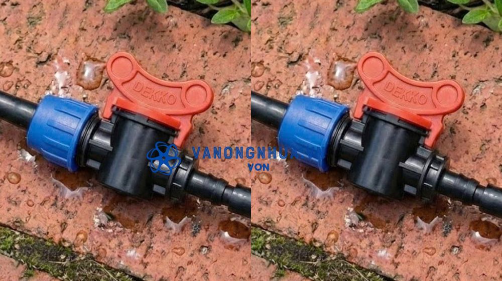 đại lý phân phối van LDPE nhỏ giọt Dekko