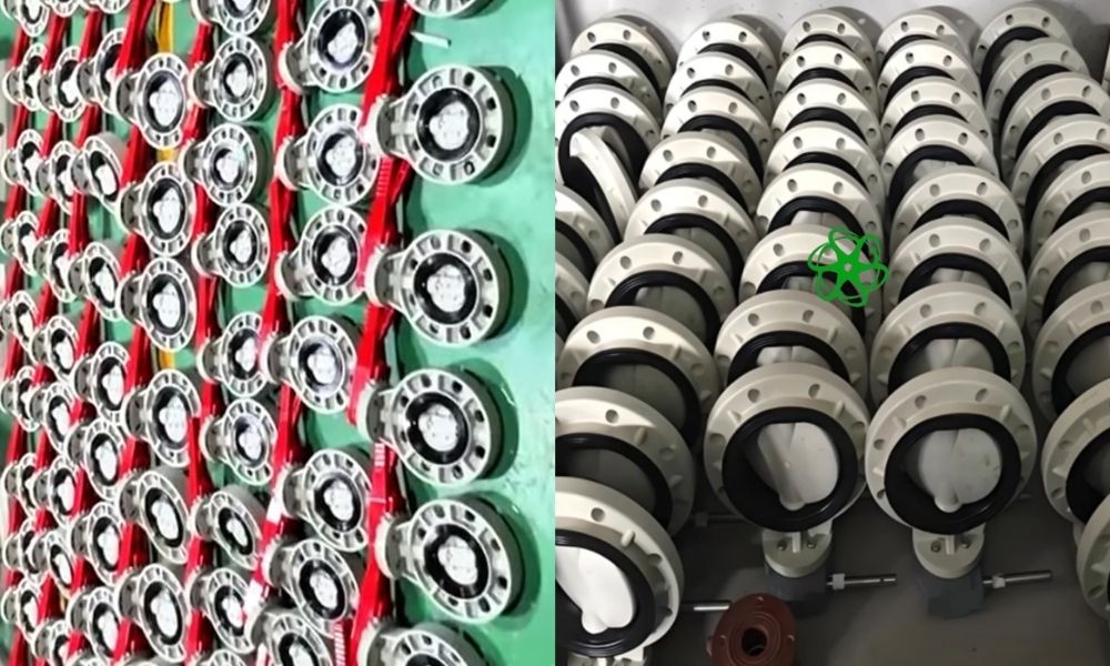 kho van bướm nhựa pph