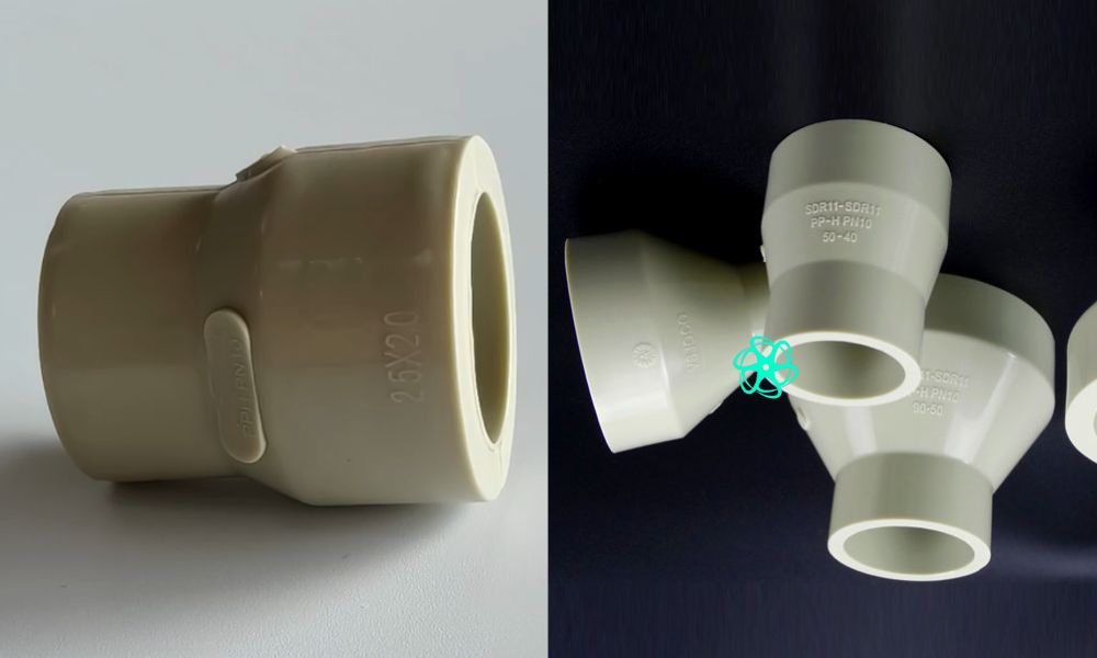 kích thước côn thu ống nhựa pph