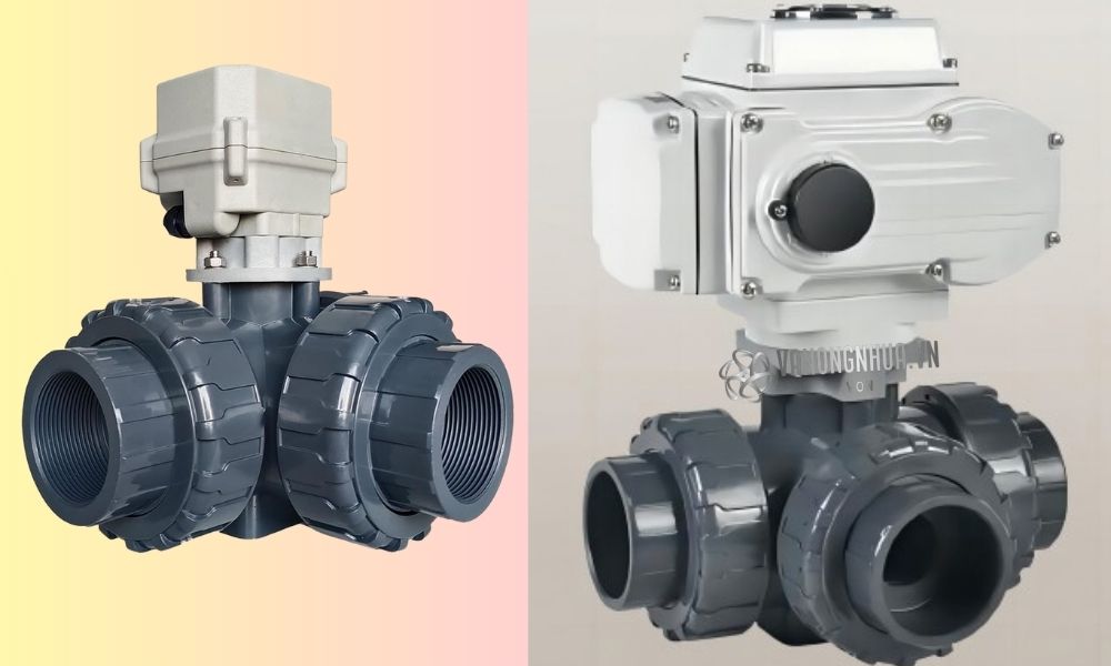 lợi ích van 3 ngã điều khiển điện nhựa