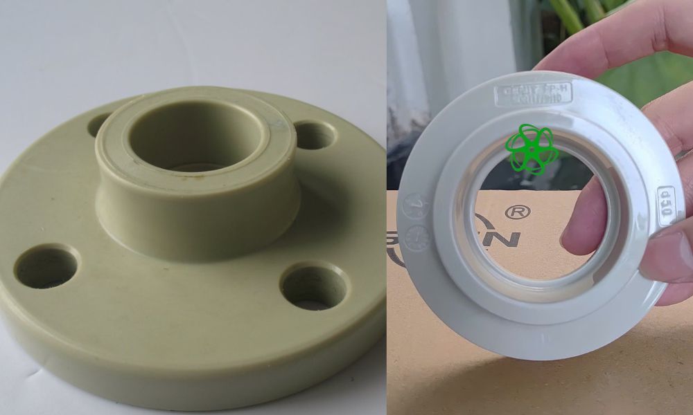 mặt bích nhựa pph đầu bích