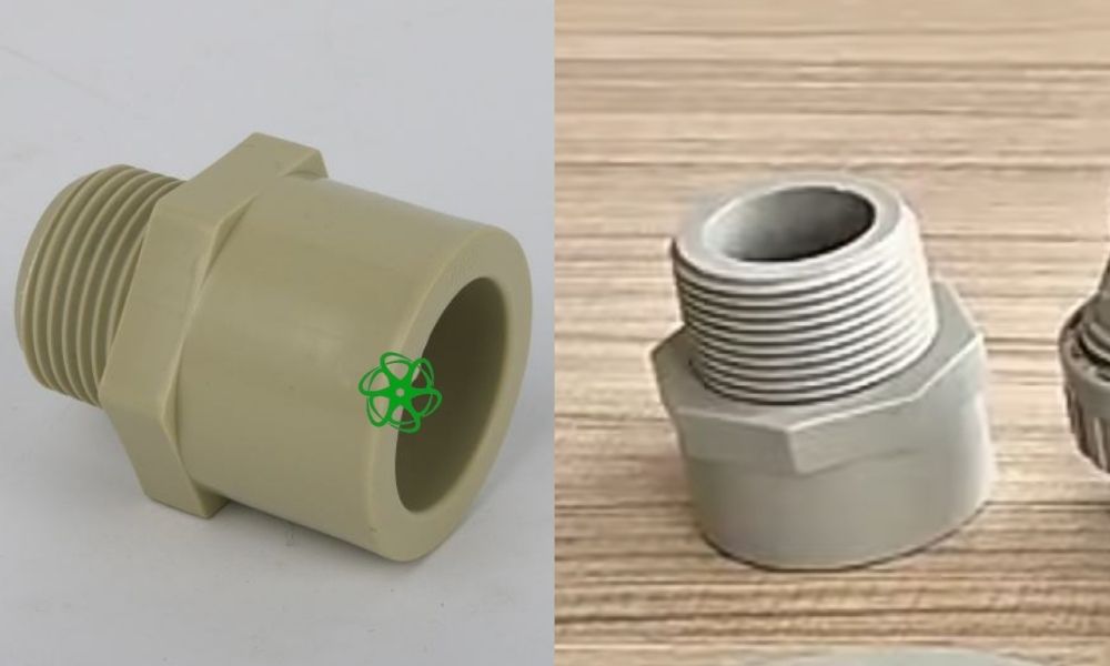nối ống nhựa pph ren ngoài