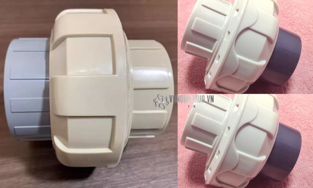 rắc co ống nhựa pph dán keo