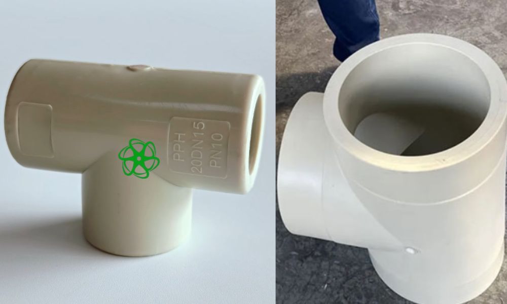 tê ống nhựa pph đều