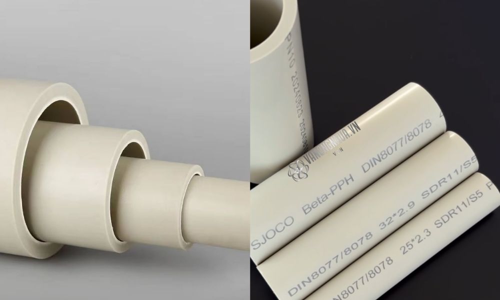 thông số kỹ thuật ống pph