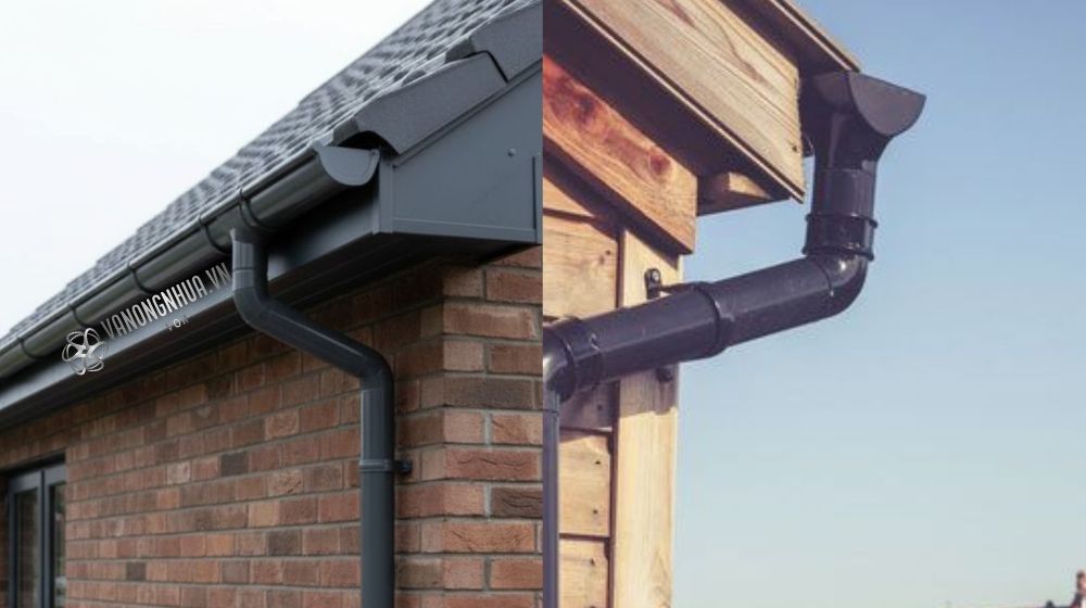 ứng dụng phễu thu nước mưa upvc dekko