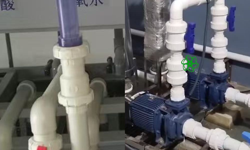 ứng dụng van 1 chiều nhựa pph