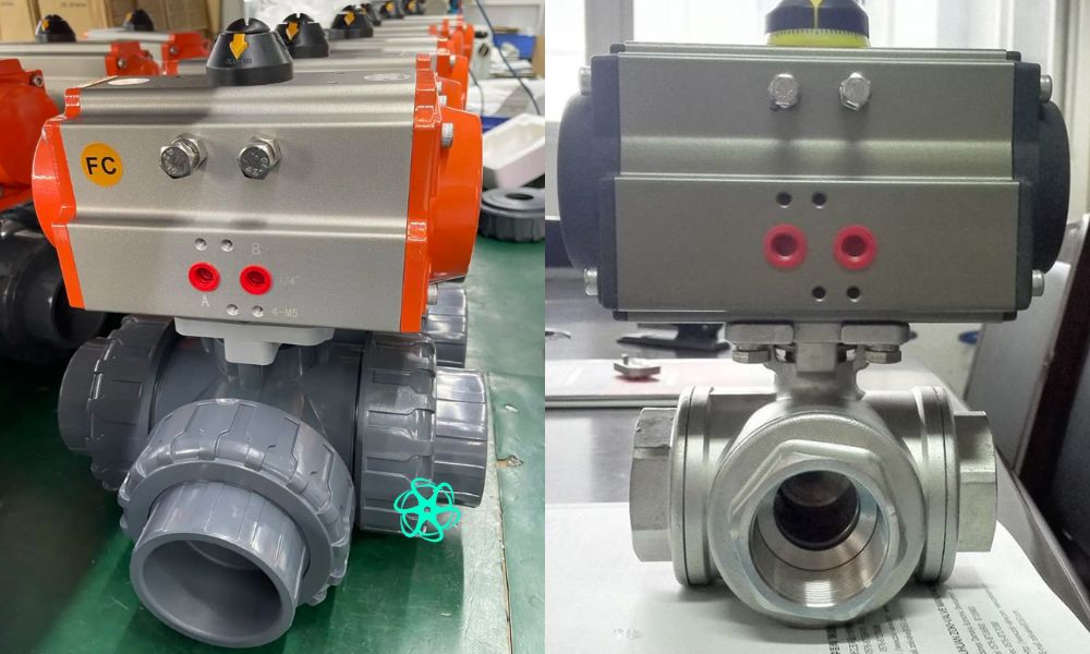 van 3 ngã khí nén đồng có không