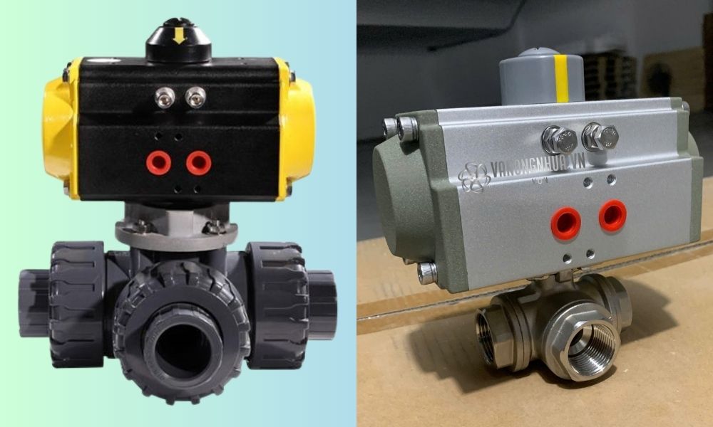 van 3 ngã khí nén