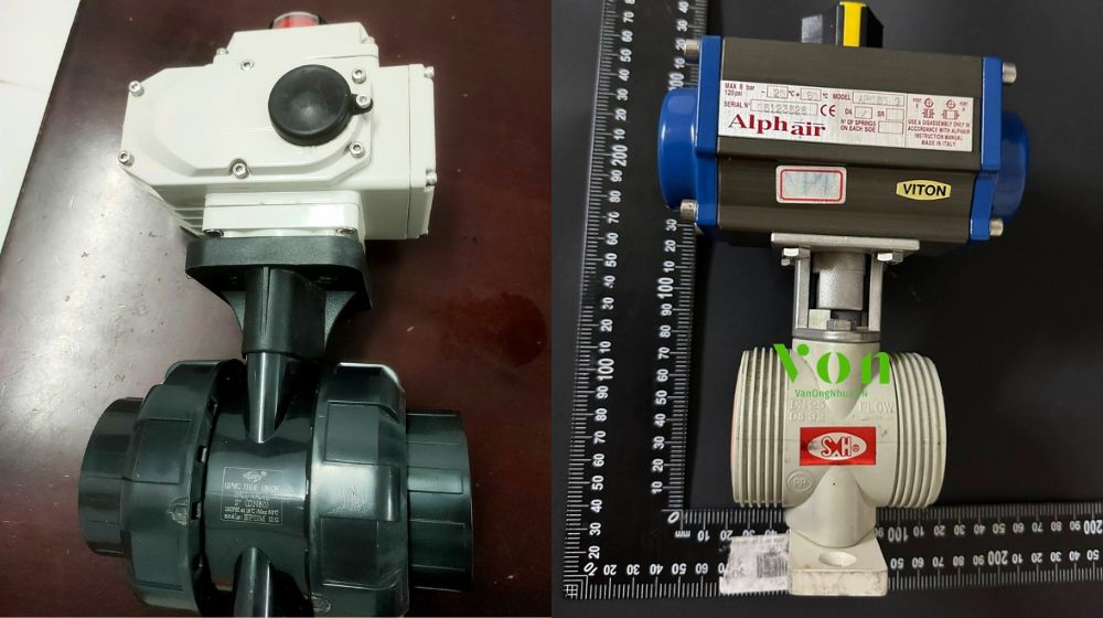 hệ thống truyền động của van shieyu