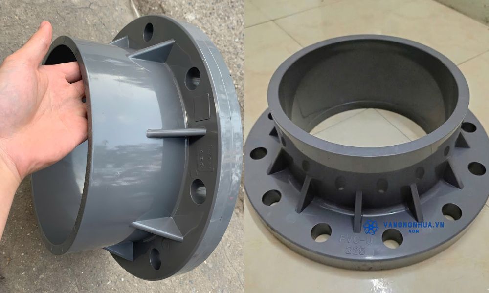 kết nối mặt bích pvc 225