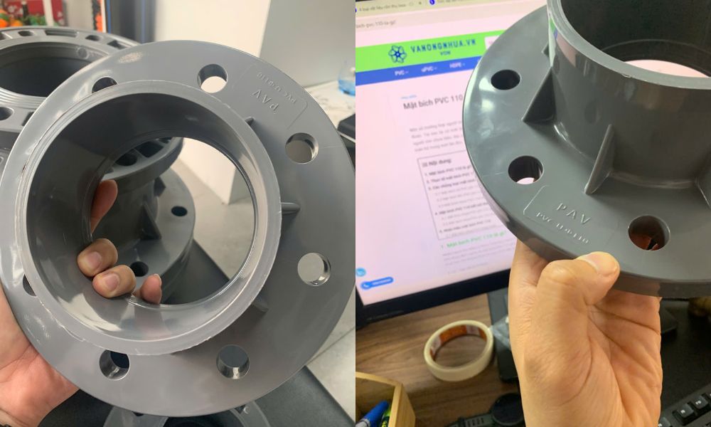 kho mặt bích pvc 110