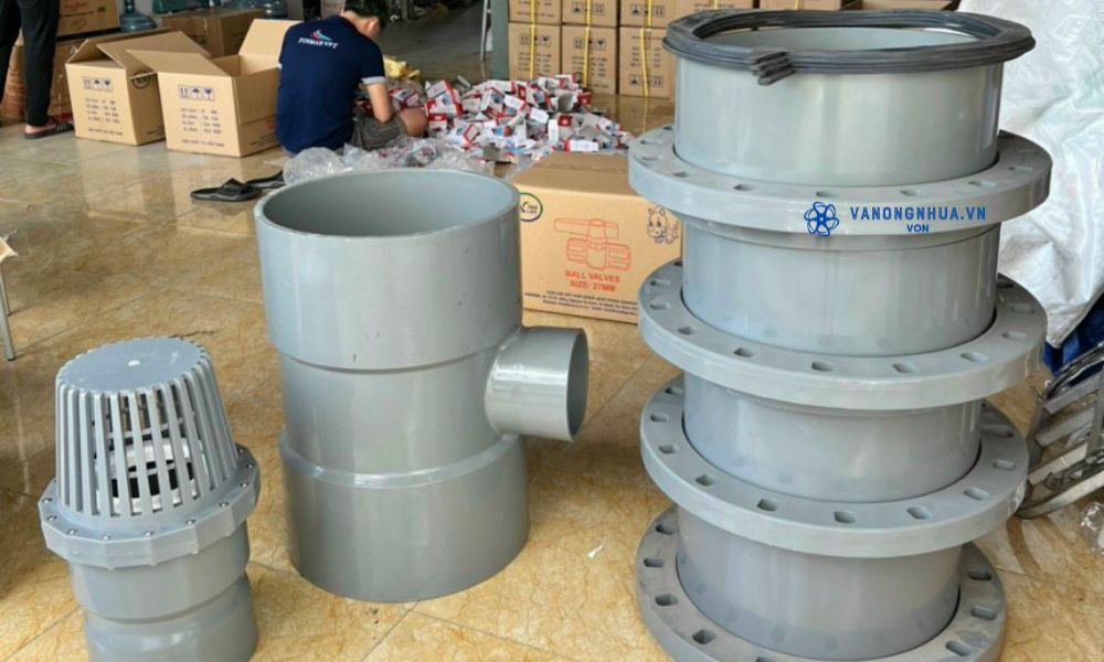 kho mặt bích pvc 250