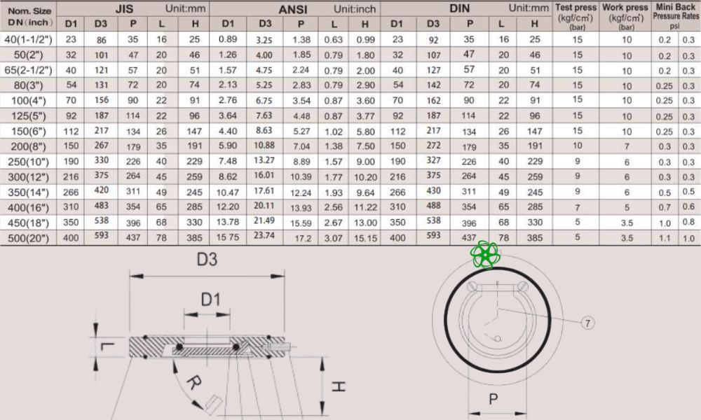kích thước shieyu jt series